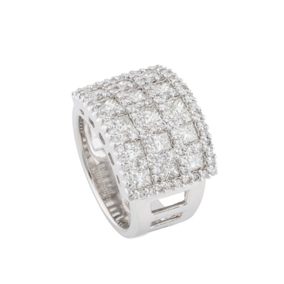 2.20ct Diamond Dress Ring Platinum 16.7g