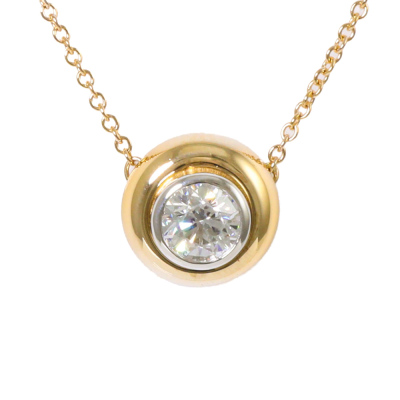 0.50ct Tiffany & Co Solitaire Diamond Pendant