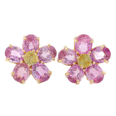 3.40ct Sapphire Earrings