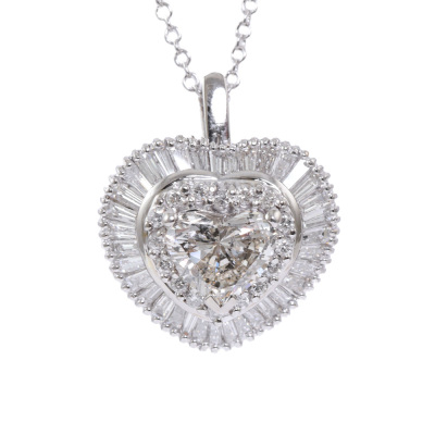 2.20ct Centre Diamond Pendant