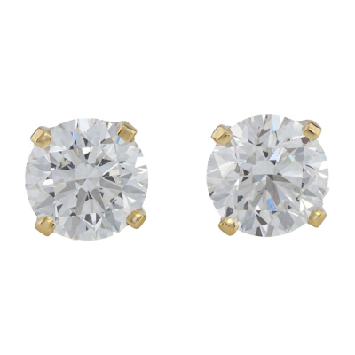 1.07ct Diamond Studs GIA E SI1