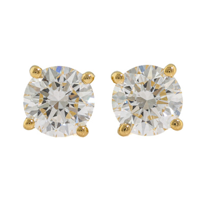 0.80ct Diamond Studs GIA D VS1