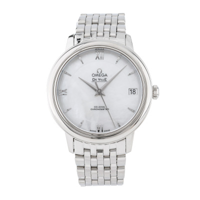 Omega De Ville Prestige Mother of Pearl Watch