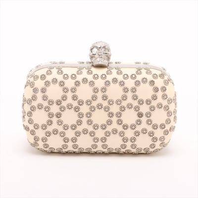 Alexander McQueen Skull Box Clutch