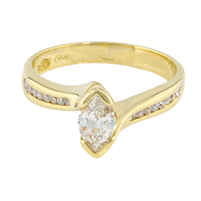 0.75ct Centre Diamond Solitaire Ring