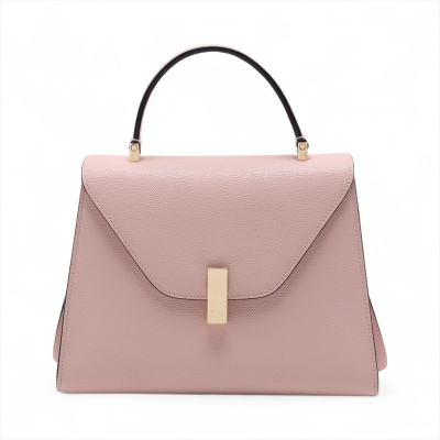 Valextra Iside Top Handle Medium Bag Pink