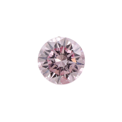 0.12ct Argyle Origin Purplish Pink Diamond Ring GSL