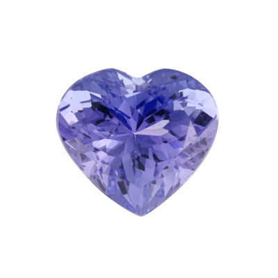 4.91ct Loose Heart Shape Tanzanite