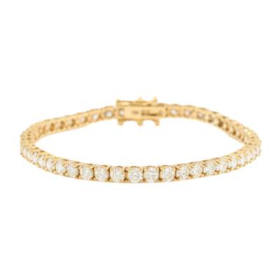 7.55ct Diamond Tennis Bracelet