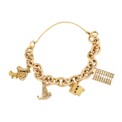 Gold Chams Bracelet 56g