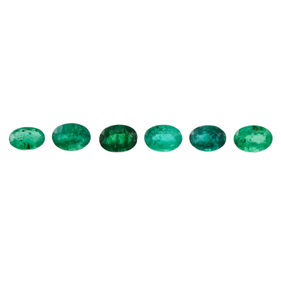 4.13ct Loose Parcel of Emeralds