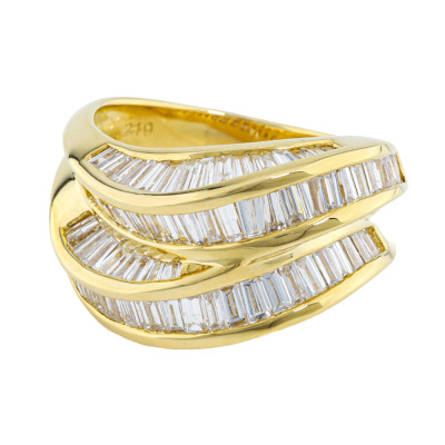 2.10ct Baguette Cut Diamond Dress Ring