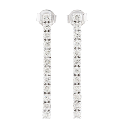 1.00ct Diamond Drop Earrings