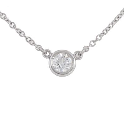 Tiffany & Co Diamond By The Yard Pendant
