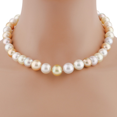 Autore 13.6-10.1mm South Sea Pearl Necklace