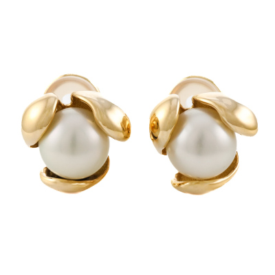 9.5mm South Sea Pearl Earrings