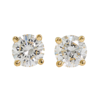 0.60ct Diamond Studs GIA D VS1