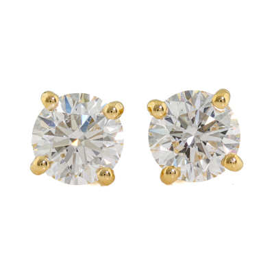 0.80ct Diamond Studs GIA D VS1, D VS2