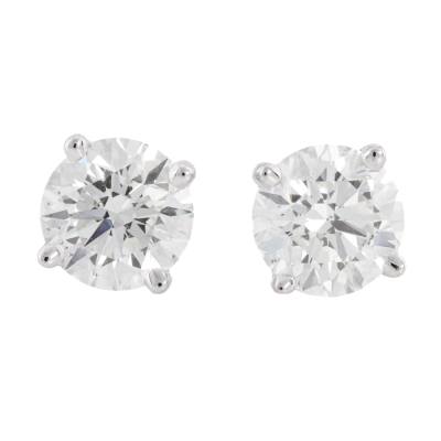 1.00ct Diamond Studs GIA I SI1