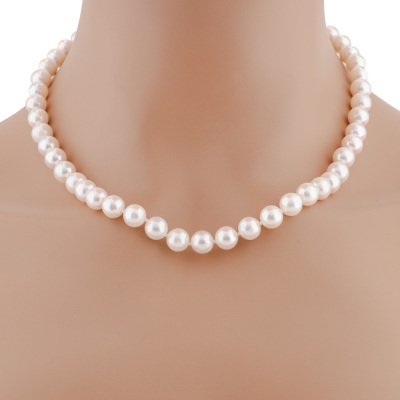 8.4-8.0mm Akoya Pearl Strand Necklace