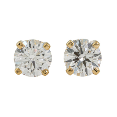 0.60ct Diamond Studs GIA D VVS1