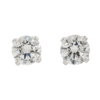 0.60ct Diamond Studs GIA D VS1