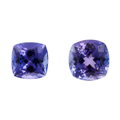 8.36ct Loose Cushion Cut Tanzanite's