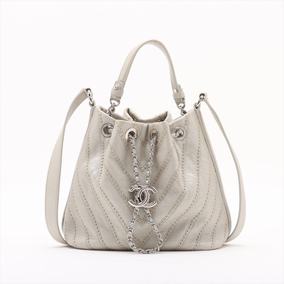 Chanel Stud Wars Drawstring Bucket Bag