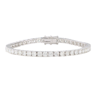 8.08ct Diamond Tennis Bracelet