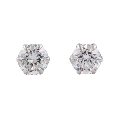 0.89ct Diamond Stud Earrings