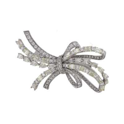 6.00ct Diamond Brooch