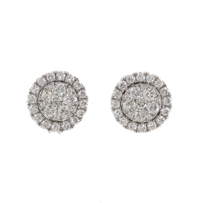 0.85ct Diamond Earrings, Three Way Design