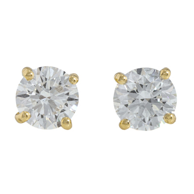 1.01ct Diamond Studs GIA E VS1
