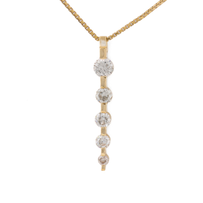1.00ct Diamond Dress Pendant