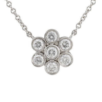Tiffany & Co Flower Garden Diamond Pendant
