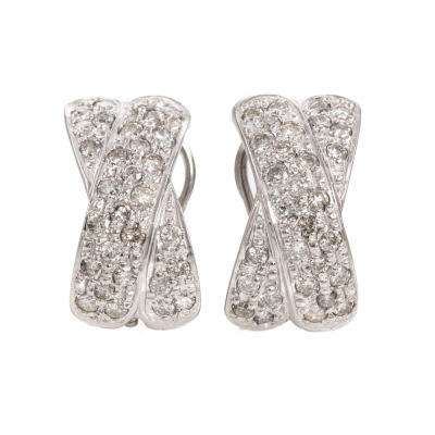 1.00ct Diamond Earrings
