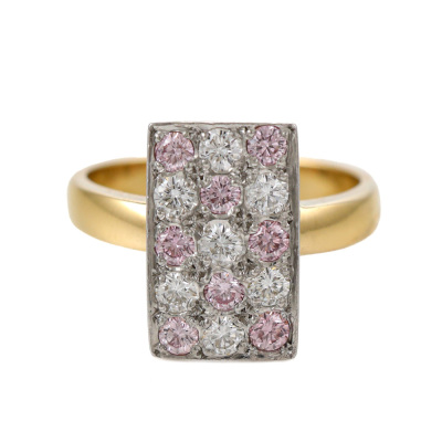0.59ct Argyle Origin Intense Pink Diamond Ring GSL