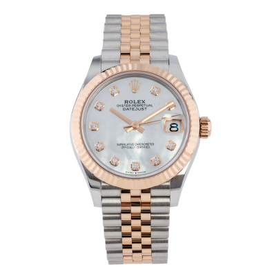 Rolex Datejust 18ct Everose gold & Stainless Steel 278271