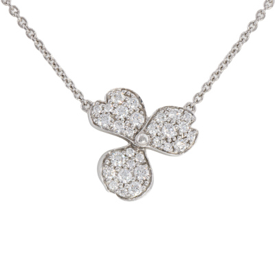 Tiffany & Co. Paper Flowers Diamond Necklace