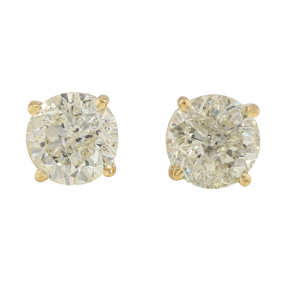 2.13ct Diamond Studs*