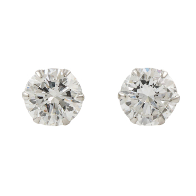 1.02ct Diamond Studs H SI*