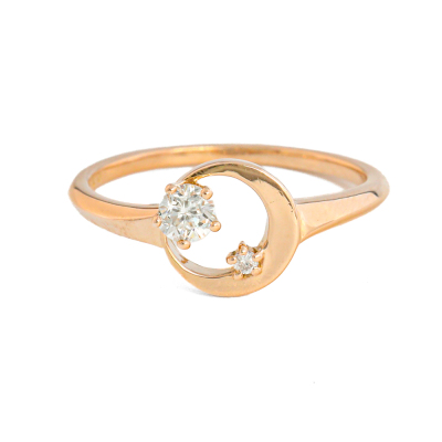 Diamond Ring 18ct Gold*