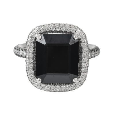 Cerrone Onyx & Diamond Ring