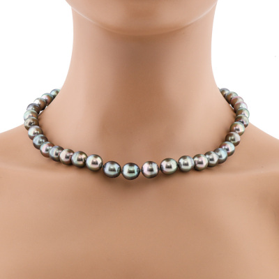 10.9-9.2mm Tahitian Pearl Strand Necklace