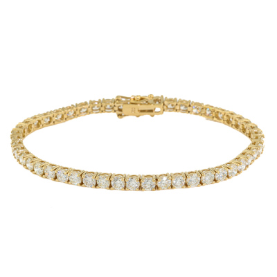 8.10ct Diamond Tennis Bracelet