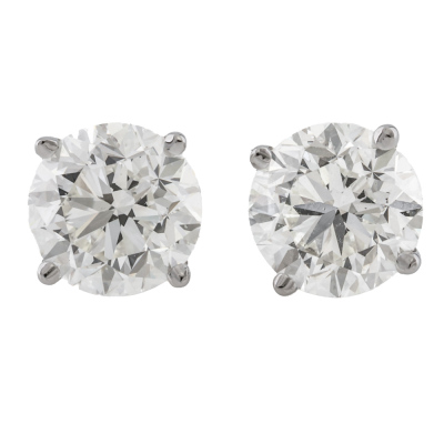 2.00ct Diamond Studs GIA D VS2, E VS2