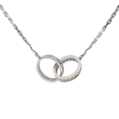 Cartier Love Pendant with Diamonds