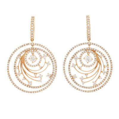 2.50ct Diamond Drop Earrings