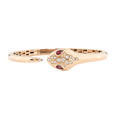 Bvlgari Serpenti Bracelet Rubellite & Diamond