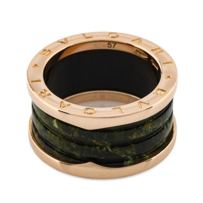 Bvlgari B.Zero1 Bowenite Ring